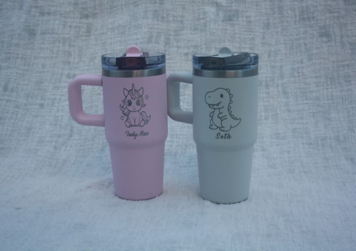 Gepersonaliseerde tumbler als cadeau voor collega
